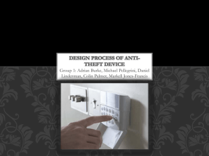 Design Process of Anti