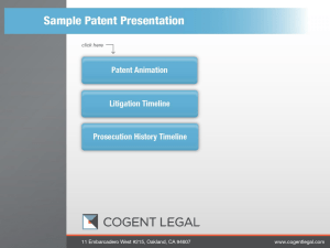 Sample of Patent Navigation PowerPoint