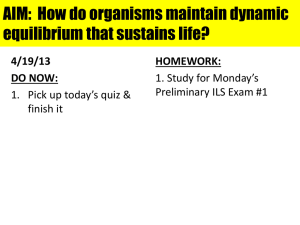 How do organisms maintain dynamic equilibrium that sustains life?