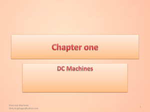 DC MachinesPPT1 - Electrical and Computer Engineering