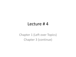 Lecture#4 - cse344compilerdesign
