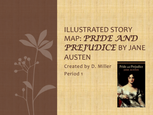 Illustrated Story Map: Pride and Prejudice by Jane