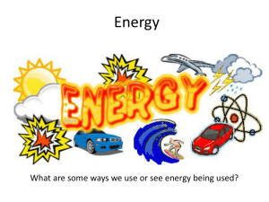 Energy Introduction