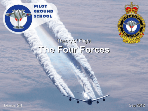 Theory of Flight - Four Forces