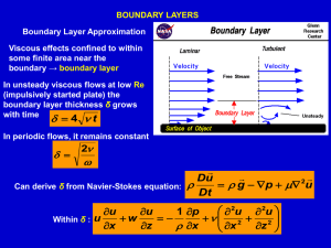 13. Boundary Layers