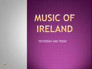 Music of ireland