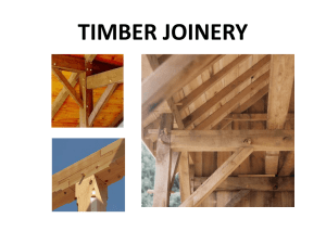 TIMBER JOINERY