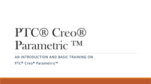 PTC Creo Parametric -Demo