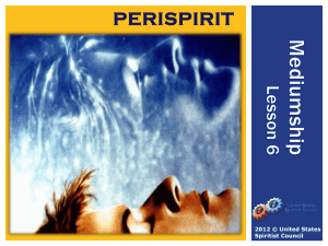 PERISPIRIT - United States Spiritist Council