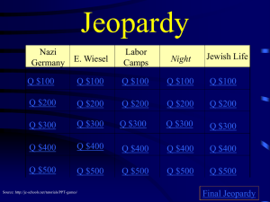 Holocaust Jeopardy