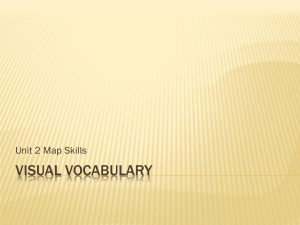 Map Skill with Visual Vocabulary 13