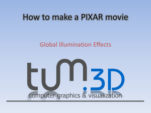 How to make a PIXAR movie?