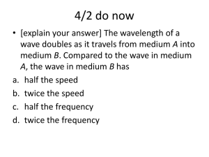 13-1 sound waves