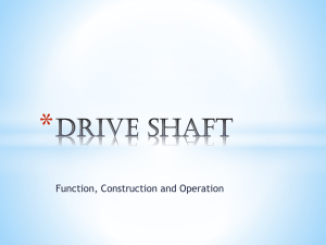 DRIVE SHAFT