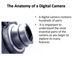 The Anatomy of a Digital Camera