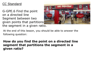 partitioning segments