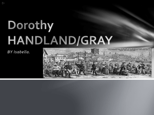 Dorothy HANDLAND/GRAY