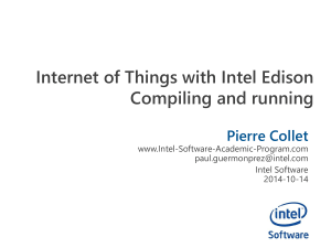 PPTX - Intel Software Academic Program