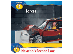 sec1. Newton`s second law - G9Science2011-12AS