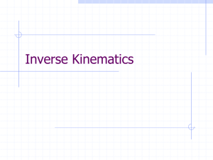 Inverse Kinematics