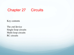 Ch 27 Circuits