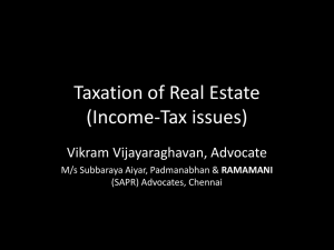 incometax_realestate - Subbaraya Aiyar, Padmanabhan and