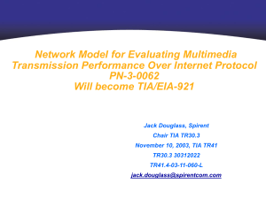 30312022 TR41 Presentation on IP Network Model 11-10