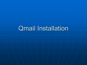 Qmail Installation