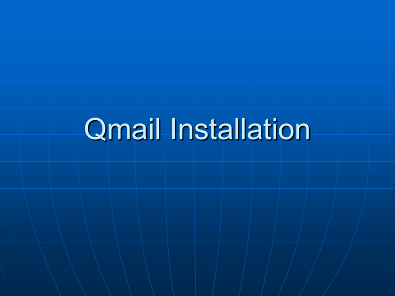 qmail-installation