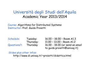 Introductory elements. - University of L`Aquila