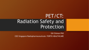 PET/CT: Radiation Safety and Protection
