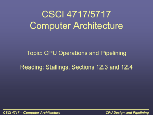 CSCI 4717/5717 Computer Architecture