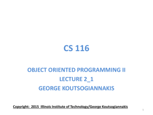 CS 116 - Illinois Institute of Technology
