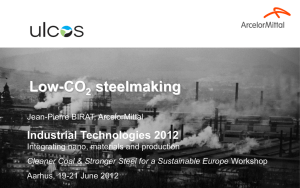 Cleaner Coal and Steel for a Sustainable Europe