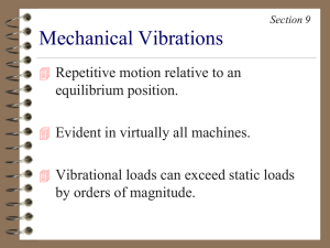 Notes for Vibration Analysis - University of Dayton : Homepages