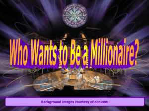 Percents – Millionaire