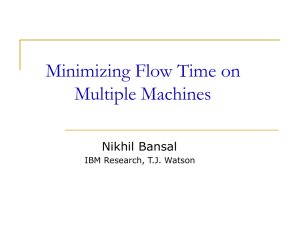 Minimizing Flow Time on Multiple Machines