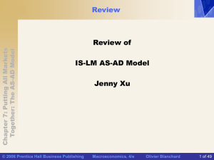 Review of IS-LM AS