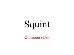 Squint Dr. Ayman Nassar