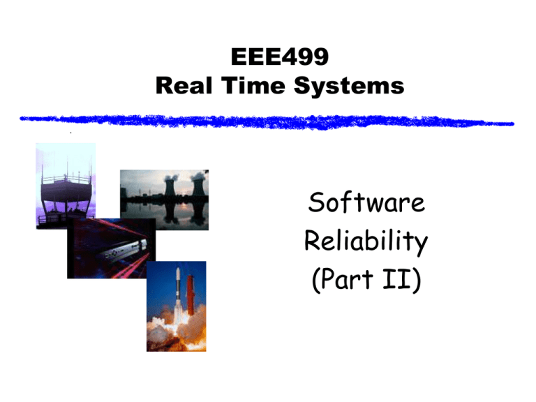 Software Reliability Is Defined With Respect To