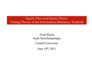 Equity Composition Hypothesis