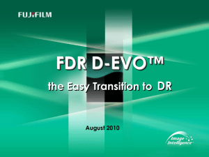 Transition to D-EVO Presentation