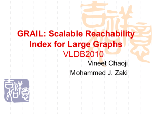 GRAIL: Scalable Reachability Index for Large Graphs