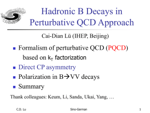 Hadronic B decays in perturbative QCD approach