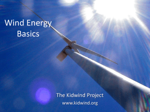 PowerPoint: Wind Power for Students
