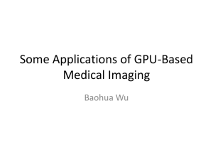 GPU-Based Medical Imaging