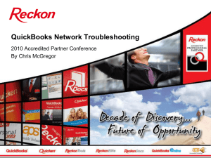 QuickBooks Network Troubleshooting