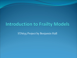 Introduction to Frailty Models