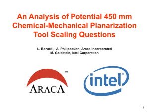 An analysis of potential 450 mm chemical