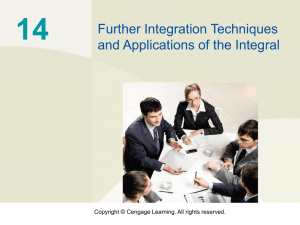 Improper Integrals and Applications